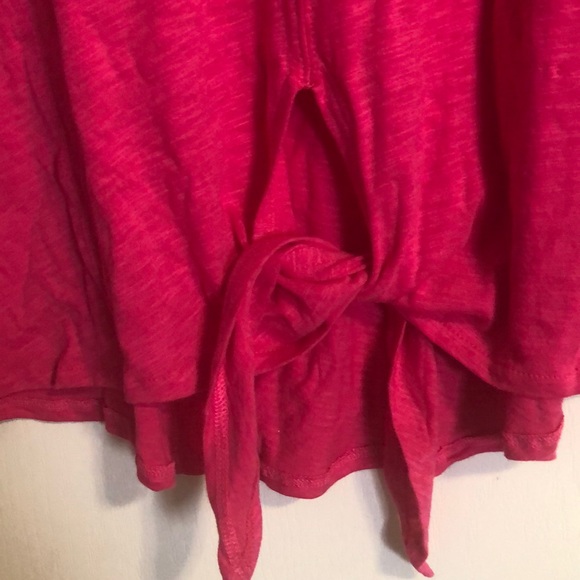 Tie Front Tee - Picture 3 of 4